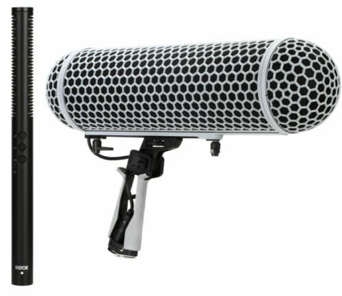 Rode Blimp + Rode NTG2 Microphone